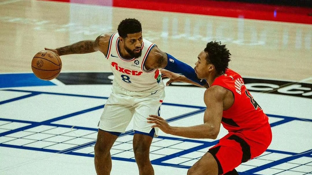 开云体育-猛龙队再次与76人队交锋，比赛激烈