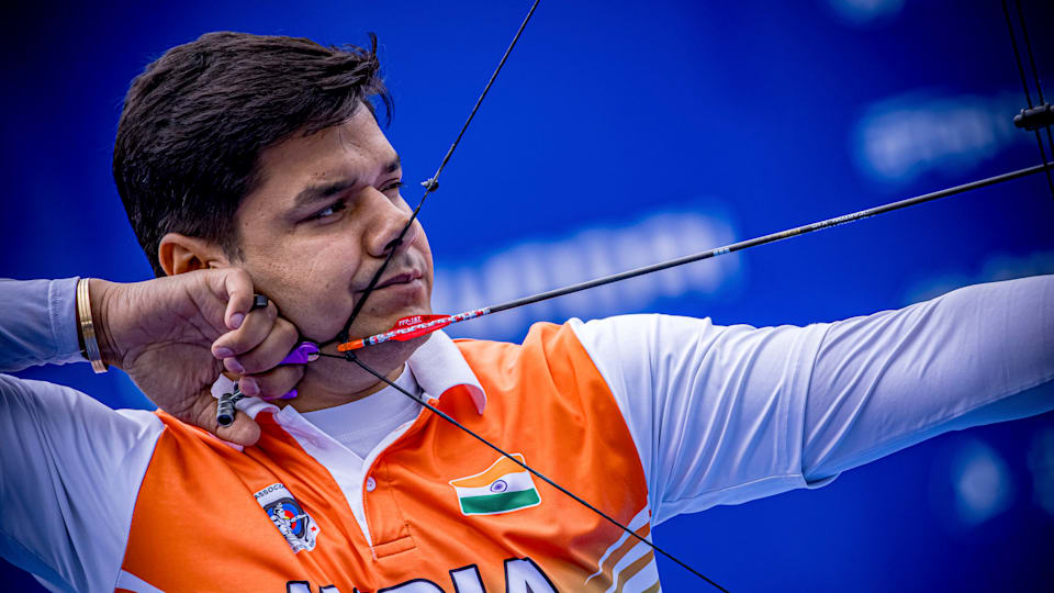 开云体育入口-印度射箭选手风头无两，取得胜利